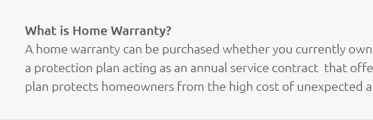 Home Owner Warranty 🏠 Mar 2025